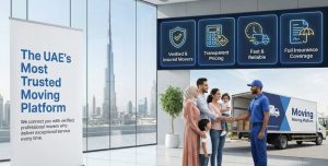 Professional movers team